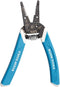 Klein Tools K11095 Klein-Kurve Wire Stripper and Cutter, for 8-18 AWG Solid and 10-20 AWG Stranded Wire...