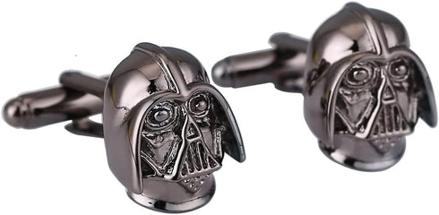 Skull Cufflinks for Men, Warrior Helmet Skull Head Cufflinks, Viking Skull Cuff Links, Gothic Skull Shirt Tuxedo Cufflinks, Punk Skull Cufflinks F...