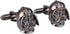 Skull Cufflinks for Men, Warrior Helmet Skull Head Cufflinks, Viking Skull Cuff Links, Gothic Skull Shirt Tuxedo Cufflinks, Punk Skull Cufflinks F...