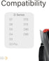 BBT BAMBOOST Replacement Compatible with Neato D3, D7, D4,D5,D6,D8,D9,D75,D80,D85, Accessories for D Series and Neato Botvac Connected Robot Vacuu...