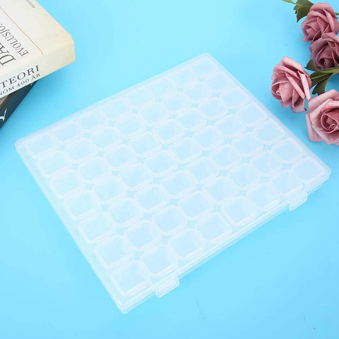 Sonew Plastic Storage Box Organizer Container Adjustable Divider Removable Grid Compartment for Jewelry Beads Earring Container Tool Fishing Hook ...