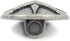 Bezelry 10 Pieces Asterisk Metal Shank Buttons. 20mm (3/4 inch) (Antique Silver)...