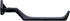 Dorman 77178M Interior Door Handle Compatible with Select Ford Models, Black; Smooth...