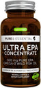 Pure & Essential Ultra Pure EPA Omega-3 Concentrate 500 mg, Wild Fish Oil, rTG, 90 Small Softgels...