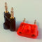 CESS Dual 2-Way Speaker Banana Male Plug Cable Connectors - Banana Dual Plug (10 Pack)...
