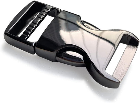 6 Set Metal Side Release Buckles 3/4"Adjustable Quick Release Zinc Clasps for 20mm Straps Webbing Bracelet Backpack...