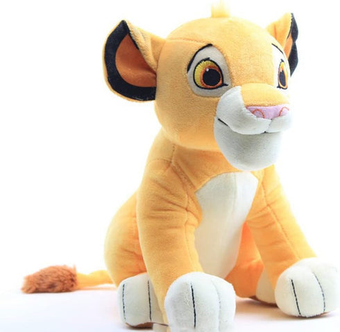 SecretCastle Lion Plush Baby Lion Toys Lifelike Lion Animal Stuffed for Kids,Family Chirstmas Gifts 28 cm Height with Embroidered Details (Yellow ...