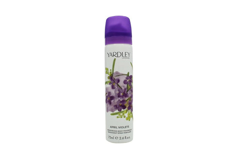 Yardley of London Refreshing Body Spray for Women, April Violets, 2.6 Ounce...