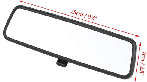 for for mk4 1999 rearview mirror Car Interior Rearview Mirror,Plastic + glass Inner Rearview Mirror for B5 MK4 1999-2005,3B0857511G(Black)...