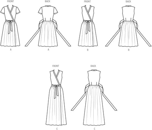 Vogue V2040H5 Misses' DVF Wrap Dress Sewing Pattern Packet by Diane Von Furstenberg, Design Code V2040, Sizes 6-8-10-12-14...