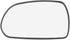 X AUTOHAUX Car Rearview Mirror Glass Replacement with Backing Plate Left Side Driver Side for Hyundai Elantra...