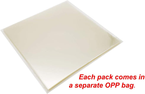 20 Pieces 7 mil Clear Square Mylar Sheet Blank Stencils 6×6 inch Templates for Cricut and Silhouette Machines...