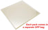 20 Pieces 7 mil Clear Square Mylar Sheet Blank Stencils 6×6 inch Templates for Cricut and Silhouette Machines...