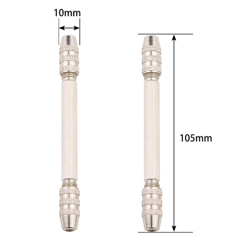 3PCS DIY Twisted Copper Wire Tool Winding Copper Wire for Jewelry Making, Artifact Handmade Antique Jewelry Accessories Mini Pin Vise Jewelry Maki...