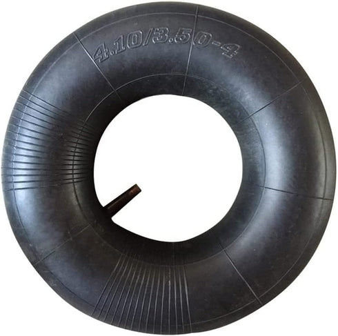 2Pcs 4.10/3.50-4" Wheelbarrow Inner Tubes with TR13 Straight Valve Stem for 4" Hand Truck, Hand Cart, Garden Cart, Lawn Mower...