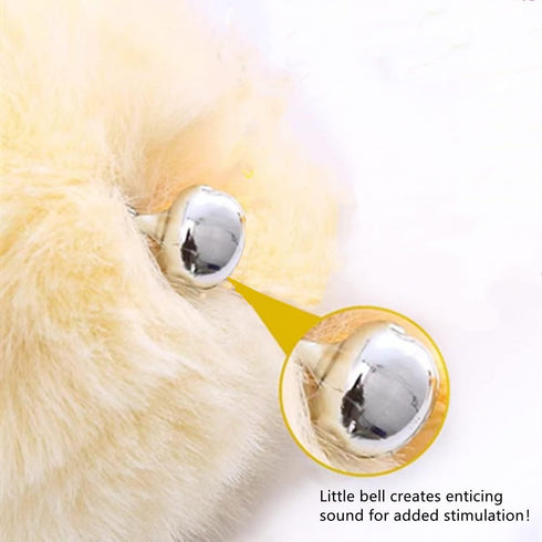 10-Pack Replaceable Cat Dangling Toy with Bell, Cat Scratching Post Cat Tree Tower Replacement Attachment Ball Toy...