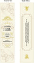 Candlestock Real Bayberry Taper Candle Pair 8 inch - Pure Bayberry and Pure 100% USA Beeswax Blend - Dripless Taper Candle Pair...