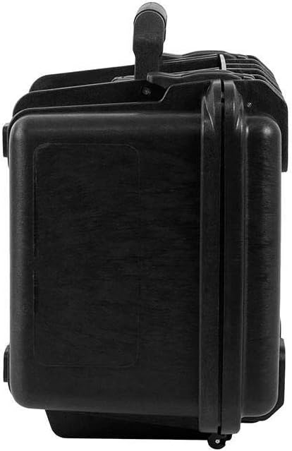 Monoprice Weatherproof/Shockproof Hard Case - Black Ip67 Level Dust and Water Protection Up to 1 Meter Depth with Customizable Foam, 10" x 9" x 7"...