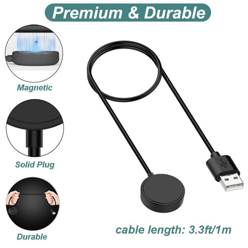Charger for Gabb Watch 3, Replacement USB Chariging Cable Cord for Gabb Watch 3 Kids Smart Watch (1, Black)......