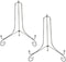 Artliving Metal Plate Stands for Display - 8-Inch Adjustable Easel Holders for Decorative Plates, Picture Frames and Cookbooks - Silver (2-Pack)...