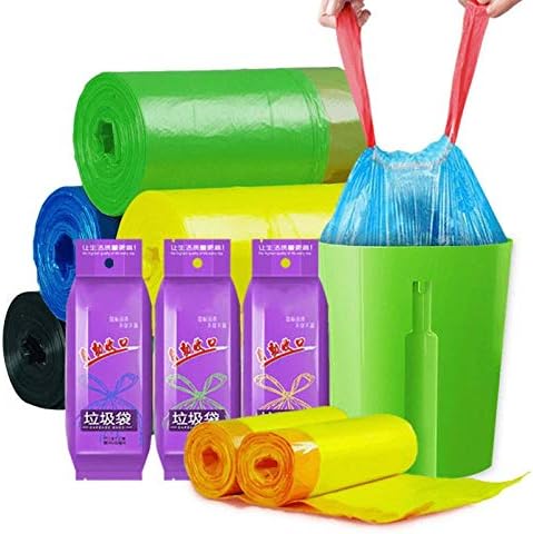 Garbage Bags, 50x50cm Trash Bags, 15Pcs Kitchen Office for Bathroom Bedroom...
