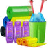 Garbage Bags, 50x50cm Trash Bags, 15Pcs Kitchen Office for Bathroom Bedroom...