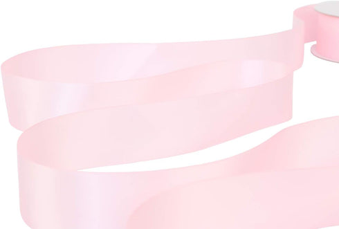 Ribbonitlux 1.5" Wide Double Face Satin Ribbon 25 Yards (117-Light Pink?, Set for Gift Wrapping, Party Decor, Sewing Applications, Wedding and Cra...
