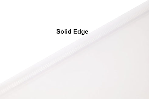 8.5 x 11 Vertical Clear Letter Sized Plastic Envelopes Document File Storage Holder 20 Pack Hook Loop Closure...