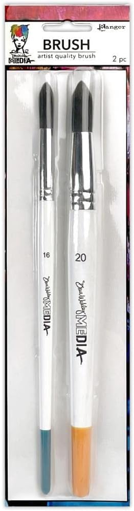 Round Brush Set #16 & #20 - Dina Wakley...