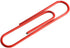 JAM PAPER Colorful Jumbo Paper Clips - Large 2 Inch - Red Paperclips - 75/Pack...