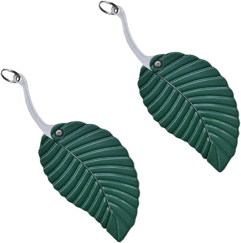 Generic Multifunctional Pocket Tool, Cool Leaf Keychain, Suitable For Home And Outdoor, Camping, Survival, Creative Gifts For Men And Women(2Pcs),...