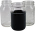 Quart 32oz Silicone Sleeves/Jackets for Protecting Ball, Kerr, Canning Jars by Mason Jar Lifestyle (Charcoal Gray, 2 Pack)...