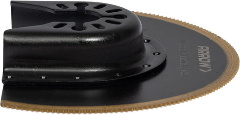Arrow OSC35CA Titanium Coated Bi-Metal Oscillating Tool Radial Saw Blade for Woodworking, Drywall, PVC, and Metal, 3-1/2 Inch...
