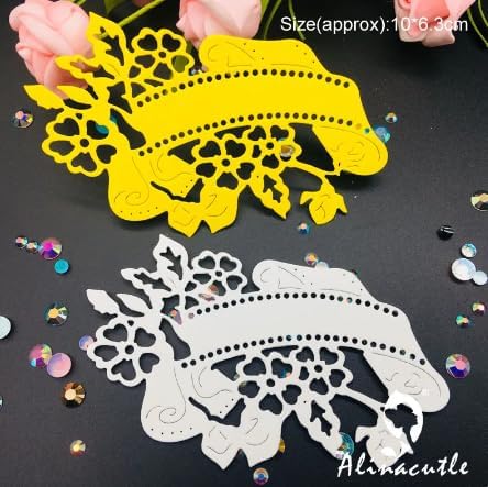 Alinacutle Banner Metal Die Cut Dies for Handmade Card Making Scrapbooking Album Paper Craft Template…...