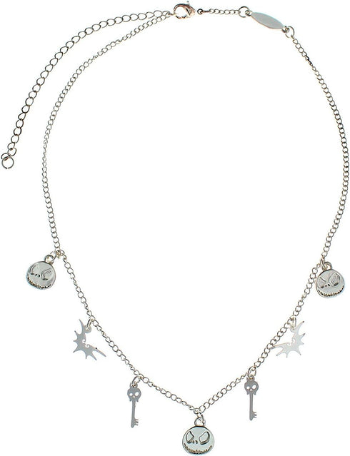 Disney Nightmare Before Christmas Petite Charm Collar Choker Necklace...