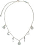 Disney Nightmare Before Christmas Petite Charm Collar Choker Necklace...