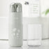 Travel Cups, Toothbrush Cup, Portable Travel Toothbrush Cases, 2 x 45 ml Pump Bottle Soap Dispenser, Mirror, Comb for Camping Business Travel (Gre...