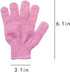 Exfoliating Gloves, 5 Pcs, Skin Exfoliator for Body, Shower Gloves, Scrub Gloves Exfoliating, Exfoliating Body Scrub Gloves, Loofah Glove, Exfolia...