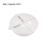 uxcell Evaporating Dish Basin High-Temperature Resist Porcelain 60ml Round Form with Spout 2pcs for Lab Supply Heating Liquid Scientific Teaching ...