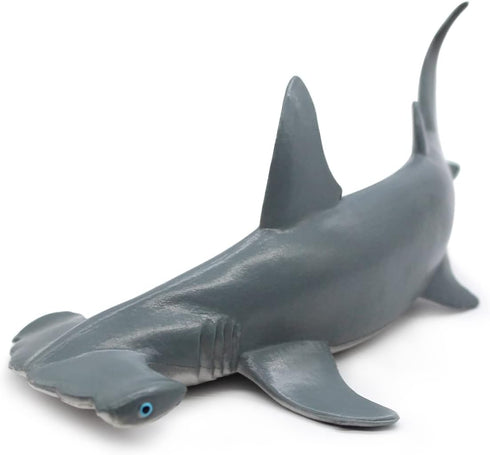 Solid Sea Animals Educational Toys,Simulation Ocean Shark Sea Creature Toy for Toddlers Kids (Hammerhead Shark)...