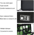 1pack Travel Electronics Cable Organizer Bag Portable Storage Case for Mobile Phone Hard Drive Cords USB Cables Charger Organizer...