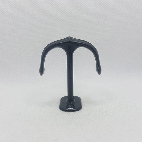 haowei Two Prong Ceiling Hooks 6 Pcs for Closet Top Hook,Robe Clothes Hook,Plant Hooks,Cup Hooks Bathroom Kitchen Cabinet Garage Zinc Alloy Hardwa...