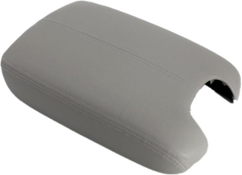 Ezzy Auto Gray Leather Suture Console Armrest Lid Cover for 2008 2009 2010 2011 2012 Honda Accord Center Console Cover Lid...