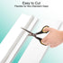 Stove Gap Covers, 2PACK Kitchen Silicone Oven Gap Filler - 21 Inches Countertop Strips Guard, Easy to Clean (White)...