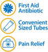 Globe Triple Antibiotic + Pain Relief Dual Action Ointment 1oz | First Aid Antibiotic | Soothes Pain, Cuts, Burns and Scrapes | 24 Hour Infection ...