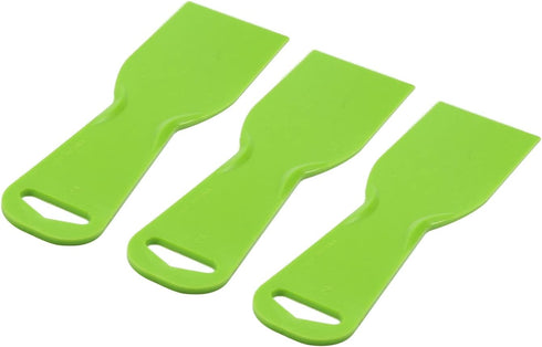 Utoolmart Putty Scraper 2" Plastic Flexible Putty Knives Spreader for Taping Drywall Wall Painting Green 3Pcs...