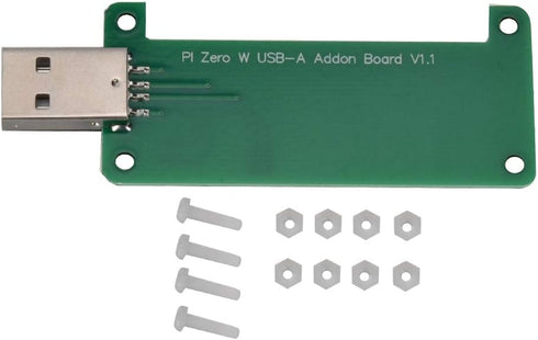 USB Dongle Expansion Board for Zero 1.3/Zero W, Plug and Play No Soldering Adapter with SSH & P4wnP1 Support for Developers, Cybersecurity Project...