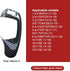 for BMW X3 X4 X5 X6 F20 F22 F30 F32 F10 F12 car Gear Shift Knob Panel Cover Carbon Fiber Pattern Sticker...