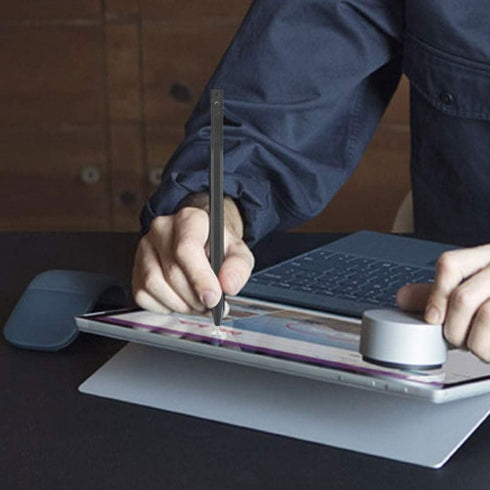 Universal Capacitive Stylus Pen,ASHATA Precision Disc tip Stylus Capacitive Touch Screen Pens for All Mobile Phones and Tablets Black (2PCS)......