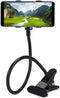 Cell Phone Holder,Lazy Bracket, 360-degree Rotating Universal Flexible Long Arms Clip Mount Gooseneck Phones Stand for Bed Flexible Arm Adjustable...